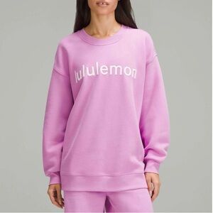Lululemon Perfectly Oversized crew fleece